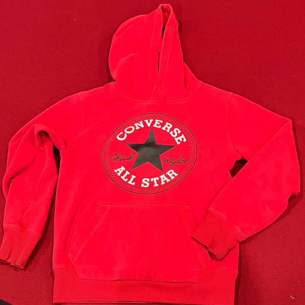 Converse Bold Red All Star Hoodie